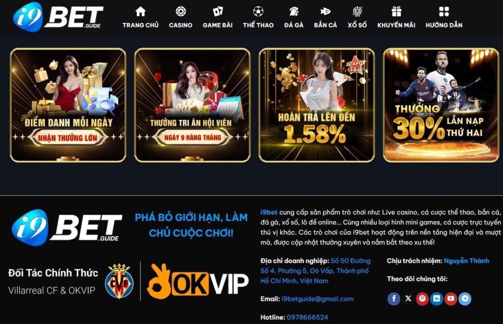 Bước 1: Chọn đúng link đăng ký chính thức i9bet.guide