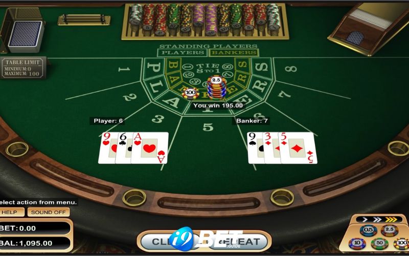 Vài nét về game bài baccarat I9BET