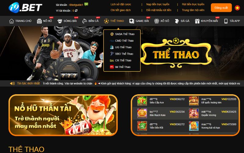 3 Bước tham gia sân chơi thể thao nhà cái i9BET