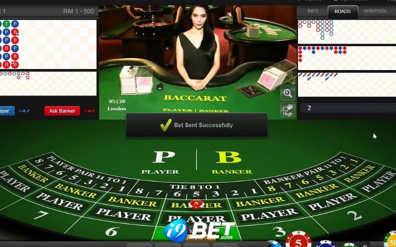 Baccarat là một trong những trò chơi casino có số lượng người tham gia đông đảo nhất tại i9BET